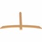 Ekena Millwork Bellingham Timber Gable Bracket, Western Red Cedar, 60"W x 35"H x 1 1/2"D x 3 1/2"F, 14/12 Pitch GBW060X35X0204BEL00SWR - alternate 2